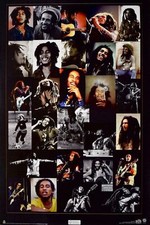Usado, Bob Marley Ultra Raro colagem Oficial House Of Marley Poster 24 X 36 comprar usado  Enviando para Brazil