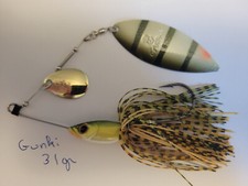 Spinnerbait gunki pêche d'occasion  Saint-Jean-de-Boiseau