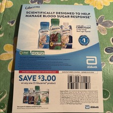 Glucerna coupons save for sale  White Plains