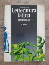letteratura latina g b conte usato letteratura latina g b conte usato  Roma