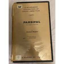 1962 PARSIFAL Music Drama in Three Acts by Richard Wagner comprar usado  Enviando para Brazil