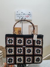 Borsa granny uncinetto usato  Vignate