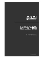 Akai mpk49 owners for sale  Attica