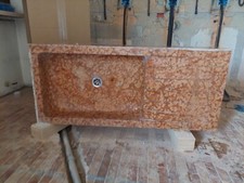 Lavandino rosso marmo usato  San Pietro in Cariano