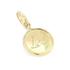 Ciondolo euro oro usato  Ancona