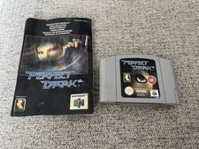 N64 perfect dark for sale  GREENOCK