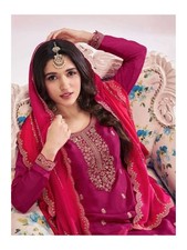 Indio Bollywood Salwar Kameez Vestido Boda Fiesta Pakistaní Vestido Traje Diseño comprar usado  Enviando para Brazil