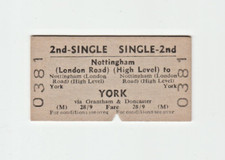 Railway ticket british for sale  LEEDS
