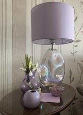 Tischlampe leuchtmittel lila gebraucht kaufen  Mittweida