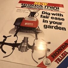Honda rotary tiller for sale  UK