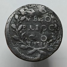 Mezzo baiocco 1721 usato  Villaricca