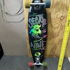 Sector 9 Nine Longboard Swift preto 34 polegadas Gullwing Trucks skate vintage comprar usado  Enviando para Brazil