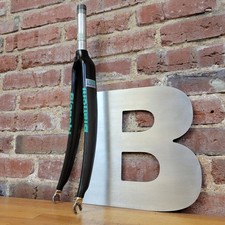 Garfo de bicicleta de estrada Bianchi 700C fibra de carbono 100mm 1"x130mm direção roscada g25 comprar usado  Enviando para Brazil