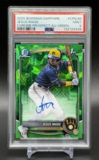 2025 Bowman Sapphire⚾️Jesus Made 1st Bowman Green Sapphire Auto #/99💥PSA 9💥 comprar usado 2025 Bowman Sapphire⚾️Jesus Made 1st Bowman Green Sapphire Auto #/99💥PSA 9💥 comprar usado  Enviando para Brazil