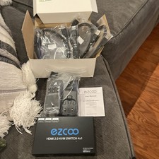 Switch Ezcoo HDMI 2.0 KVM 4x1  comprar usado  Enviando para Brazil