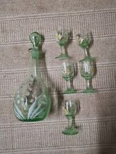 Ancienne carafe verre d'occasion  France