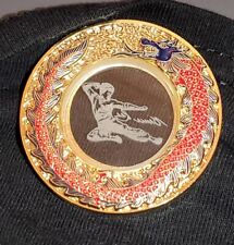 Moeda de vidro Bruce Lee retrô autografada artes marciais antigas porcelana kick boxe boxer comprar usado  Enviando para Brazil