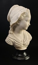 Vintage alabaster bust for sale  Edmond