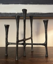 Brutalist candelabra hammered for sale  LONDON