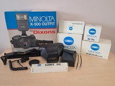 Mint minolta 500 for sale  PLYMOUTH
