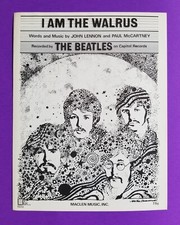 Partituras dos Beatles I AM THE WALRUS 1967 HAMERSVELD Hora de atualizar sua cópia? comprar usado  Enviando para Brazil
