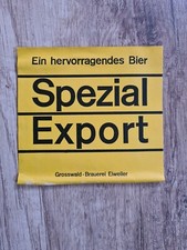 Bieretikett grosswald brauerei gebraucht kaufen  Idar-Oberstein