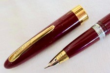 ESCASSA, SHEAFFER IMPERIAL AS9 TOUCHDOWN, BORGONHA, CANETA-TINTEIRO 1960 COM MANUTENÇÃO comprar usado  Enviando para Brazil