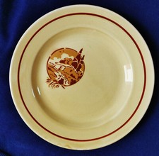 Assiettes plates faïence d'occasion  L'Isle-sur-la-Sorgue