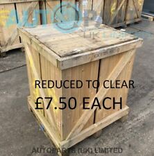Wooden crate x36 for sale  GODALMING