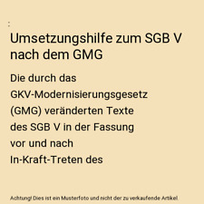 Umsetzungshilfe zum sgb gebraucht kaufen  Trebbin