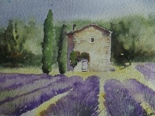 Aquarelle originale signée d'occasion  Moissac