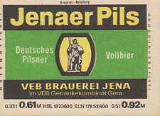 Jena bier etikett gebraucht kaufen  Leipzig