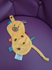 Doudou girafe jaune d'occasion  Méricourt
