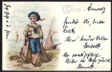 Kleiner junge matrosenanzug gebraucht kaufen  Berlin