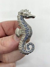 Silver tone seahorse for sale  AUCHTERARDER