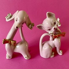Figurines chat chien d'occasion  Granville