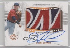 2019 Leaf Trinity Patch Auto Keoni Cavaco #PA-KC1 Patch Auto comprar usado  Enviando para Brazil