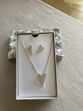 Heart shaped necklace for sale  TAMWORTH