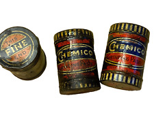 Vintage tins chemico for sale  SUTTON-IN-ASHFIELD