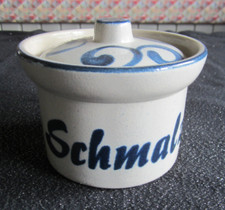 Schmalztopf deckel steingut gebraucht kaufen  Lippetal