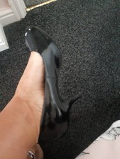 Black small heel for sale  NEWCASTLE UPON TYNE