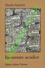 Saporetti claudio elementare usato  Italia
