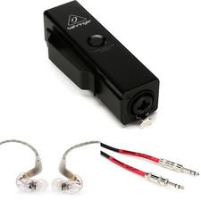 Amplificador de monitor intra-auricular pessoal ultracompacto Behringer P2 com fones de ouvido comprar usado  Enviando para Brazil