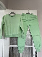 Girls green tracksuit for sale  NOTTINGHAM