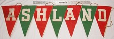 Banner de lona vintage ASHLAND flâmulas gasóleo feitiço Ashland dupla face raro, usado comprar usado  Enviando para Brazil