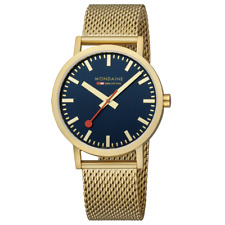 Relógio Mondaine Swiss Railway - A660.30360.40SBM -40MM - Mostrador azul - (40% OFF), usado comprar usado  Enviando para Brazil