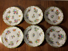 Prato de salada Herend Queen Victoria pintado à mão 1522 VBO 9” ótimo estado! comprar usado  Enviando para Brazil