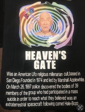 Camiseta Heavens Gate Cult comprar usado  Enviando para Brazil