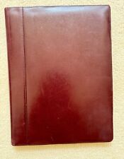 Cognac leather portfolio for sale  Spring