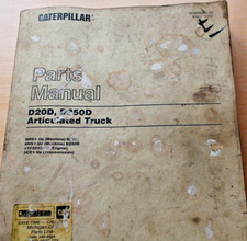 Usado, CAT Caterpillar D20D D250D Caminhão Peças Manual Livro catálogo lista de reposição dump DJB comprar usado  Enviando para Brazil